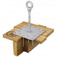 Anschlagpunkt ABS-Lock Loop Steildach Holz | ABS Safety Shop